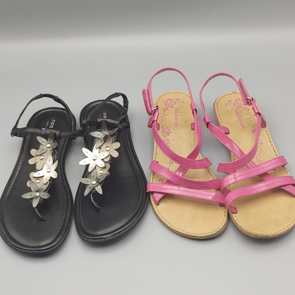 2 pr. Girl's summer sandals sz. 3